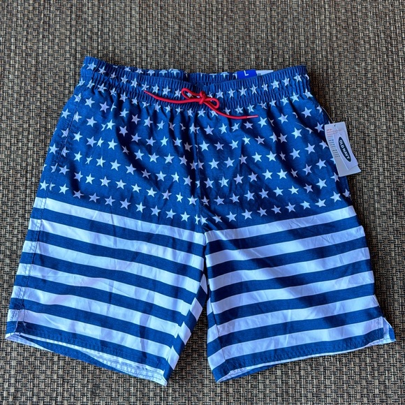 Old Navy Other - Old Navy Star & Stripes Swim Trunks